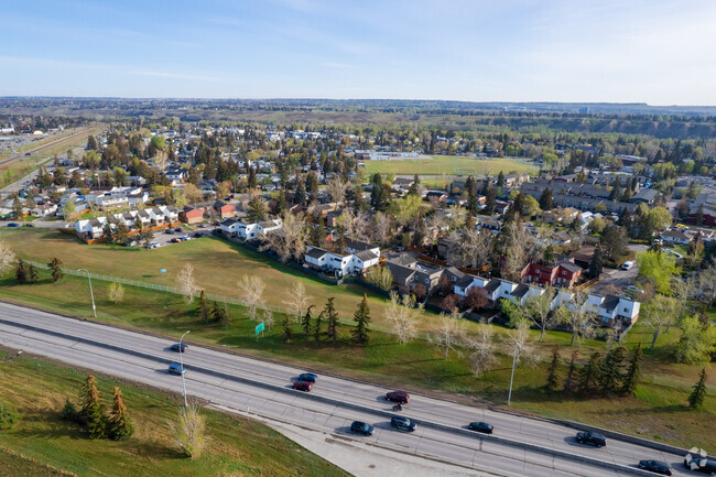 Aerial Photo - Bow River Townhomes