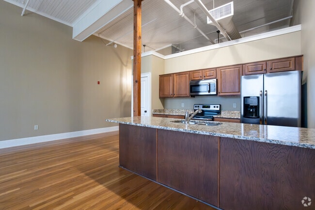 1BR, 1BA - 750SF - Kitchen - Sterchi & Kessler Lofts