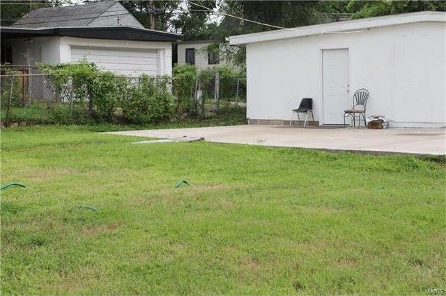 Back yard - 6542 Whitney Ave