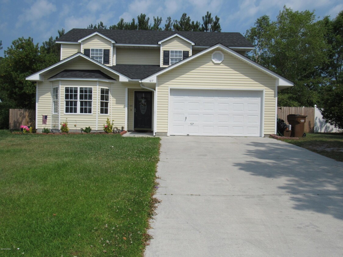 107 Chestnut Ct, Jacksonville, NC 28546 House Rental in Jacksonville