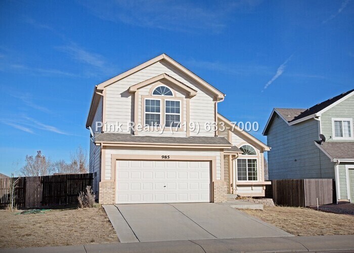 Beautiful 2story home in Heritage! House for Rent in Fountain, CO