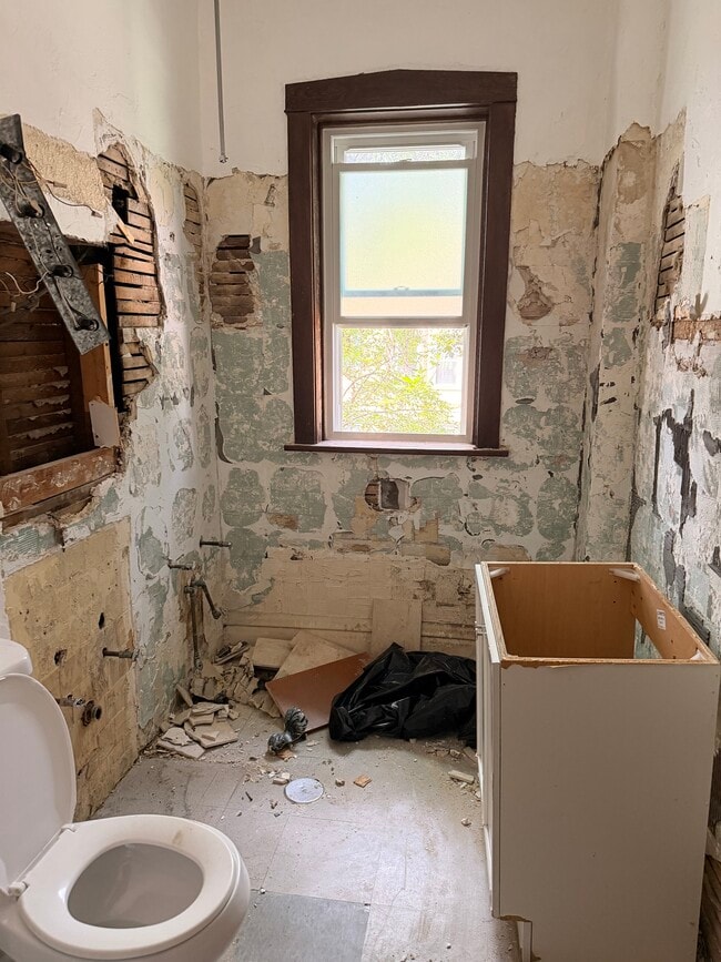 Bathroom remodel in process - 2256 Lawndale Ave
