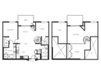 Two Bedroom/Two Bath I