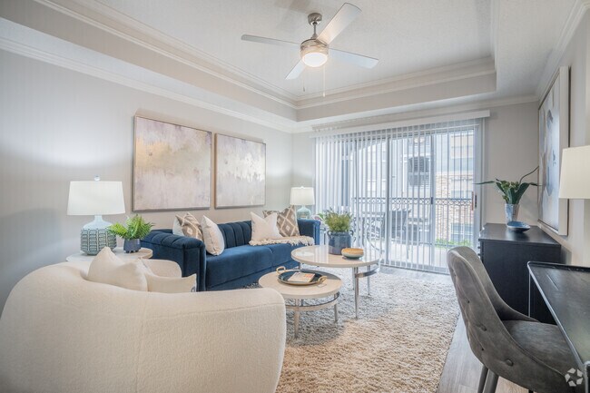 1 habitación, 1 baño, 885 pies cuadrados, sala de estar - LYV Buckhead