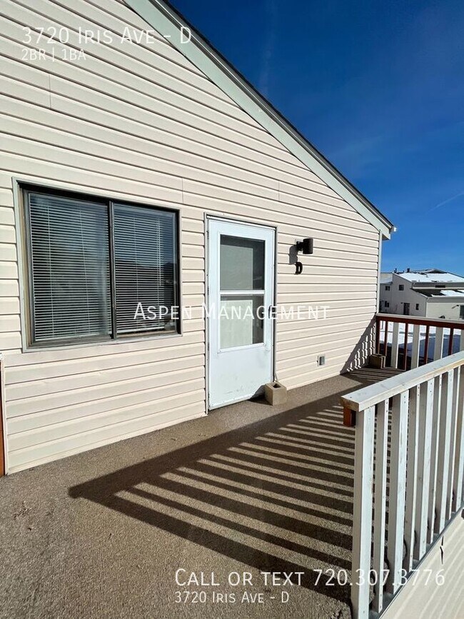 Foto del edificio - 2bed/1bath Condo in North Boulder - Availa...