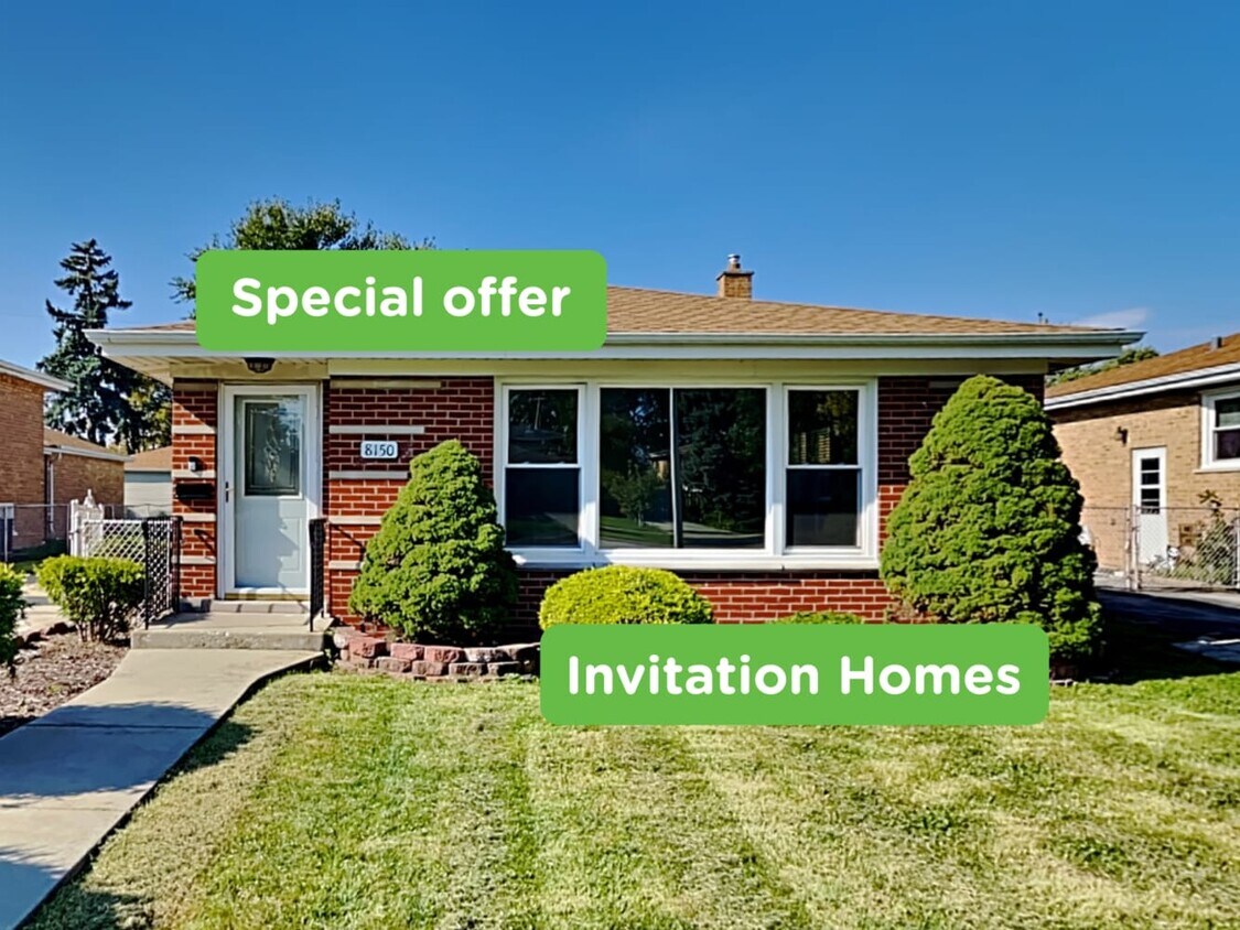 8150 McVicker Ave House Rental in Burbank, IL