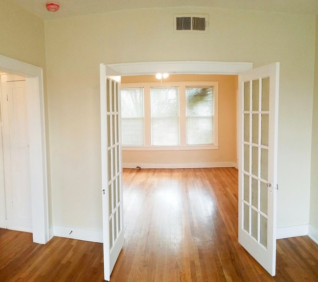 French Doors between Living & Bedroom - Brewster Place Apartments