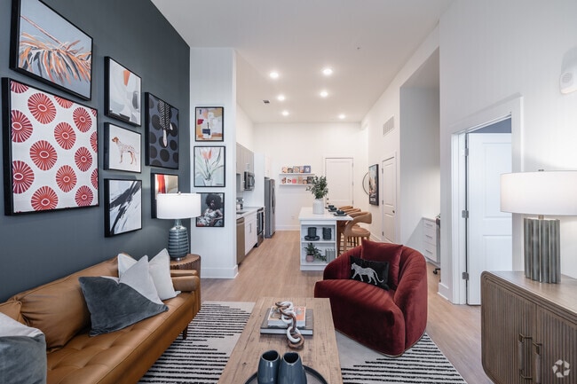 1BR, 1BA - 765SF - Open Floor Plan - The Assembly at Park Circle Apartments