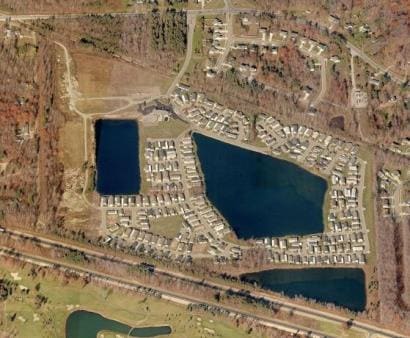 Aerial - The Lakes MHC