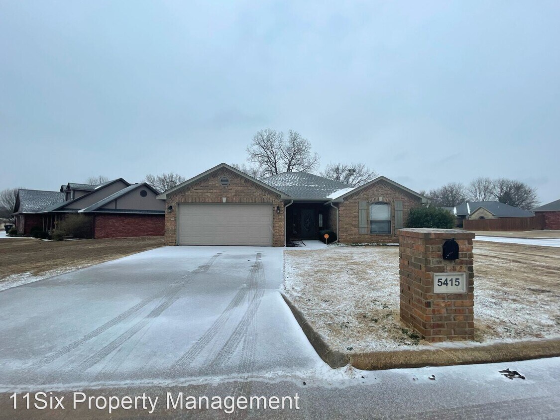 3 br, 2 bath House 5415 Roadrunner Dr House for Rent in Durant, OK