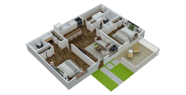Interior Photo - Beach Bluff Apartments