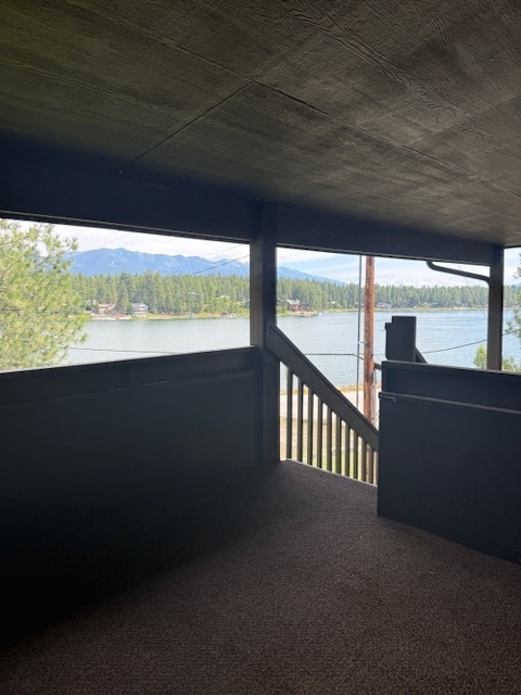 Patio view of Echo Lake - 1901 La Brant Rd
