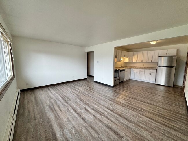 Kitchen and Living Room - 1303 Morris Ave