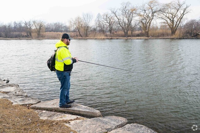 There are a few lakes in the Orland Hills area that offer great fishing opportunities.