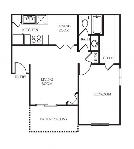 1BR/1BA - Belara