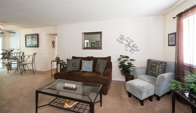 Living Room - Horizons at Indian River Apartment Homes