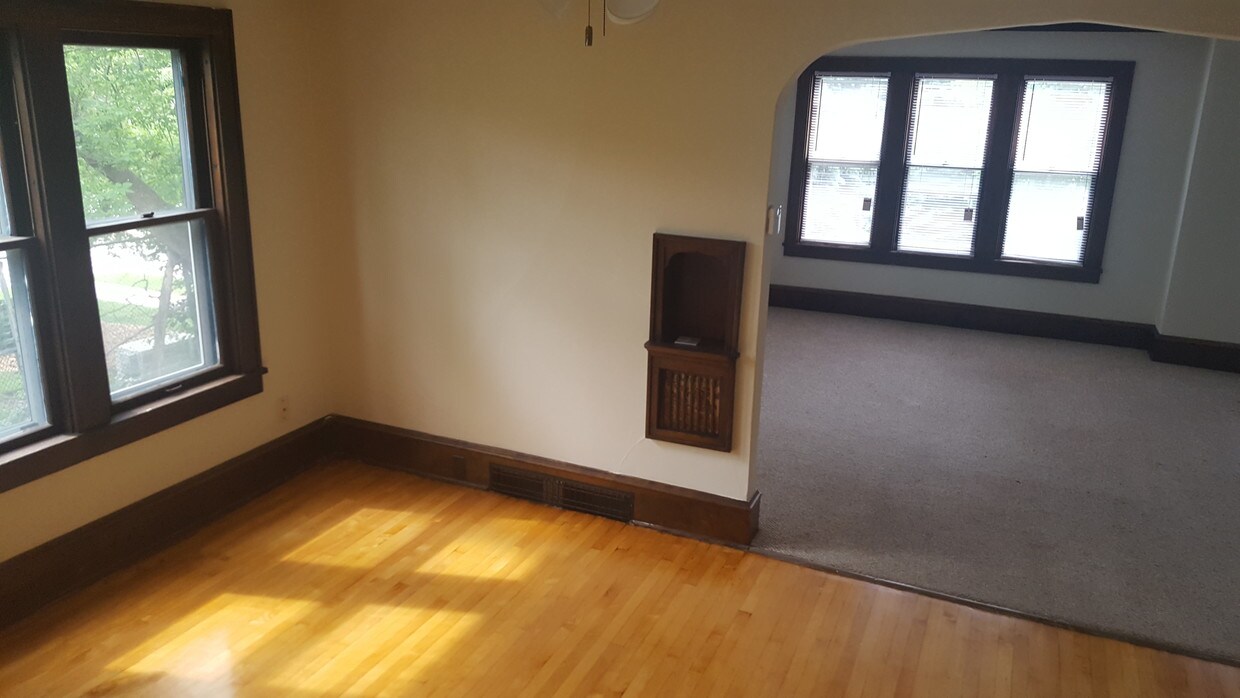 Dining innto Living Room - 229 E Irving Ave