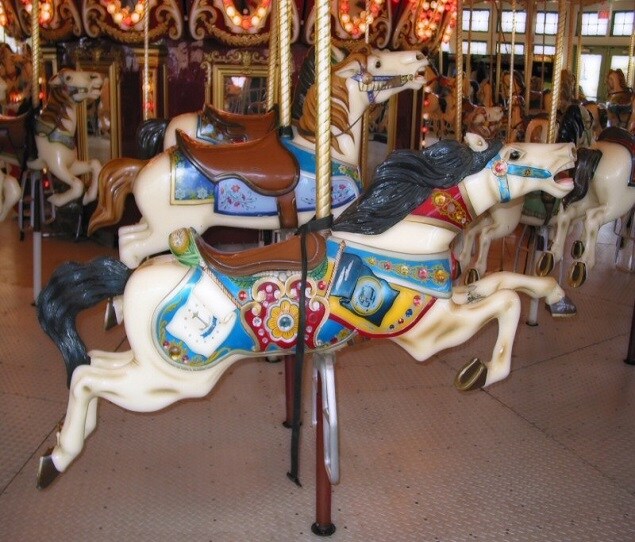 Merry-go-round at Roger Williams Park
