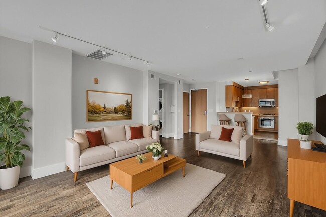 Photo - Tasteful and elegant 1br Civic Center apartment with parking, A/C and in-unit laundry!