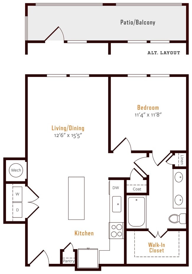 Floorplan - Alexan Pena Station