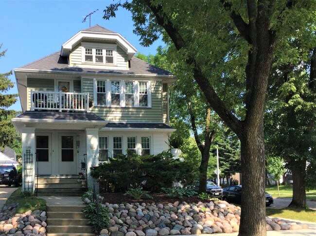 Front view of the building, wait until you see the views from the porch and inside - 1302 N 58th St
