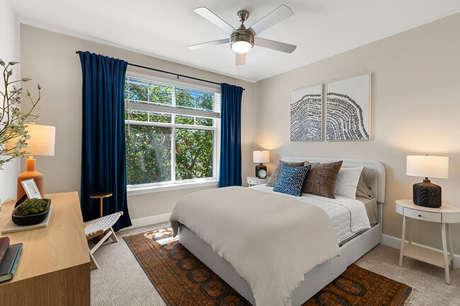 Ceiling fans in bedrooms - The Timbers at Issaquah Ridge