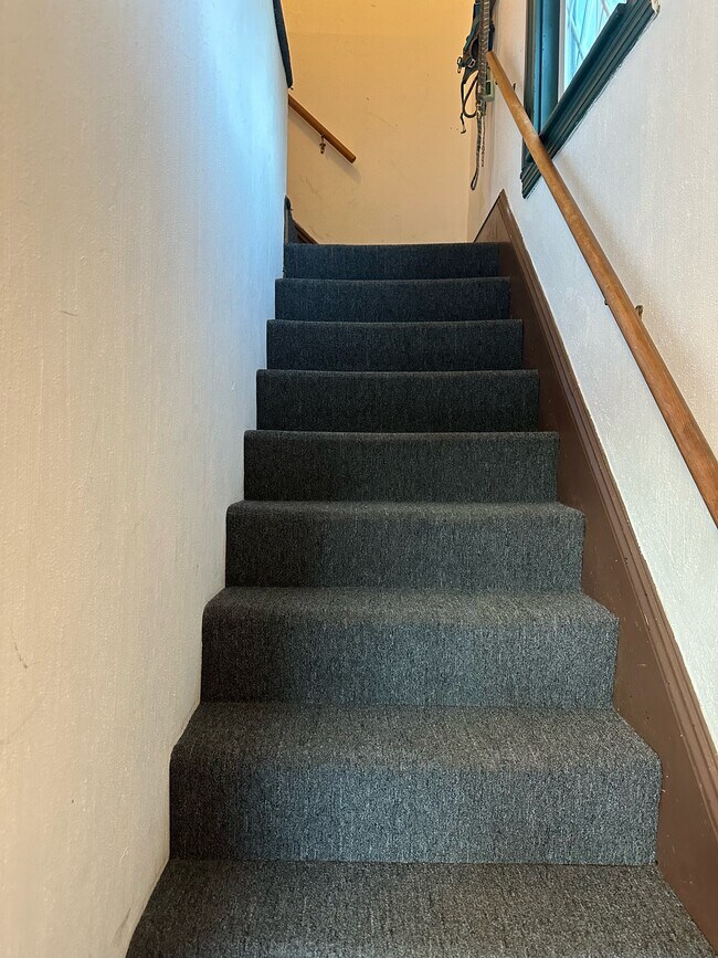 Private Stairs into unit - 78 Cedar St