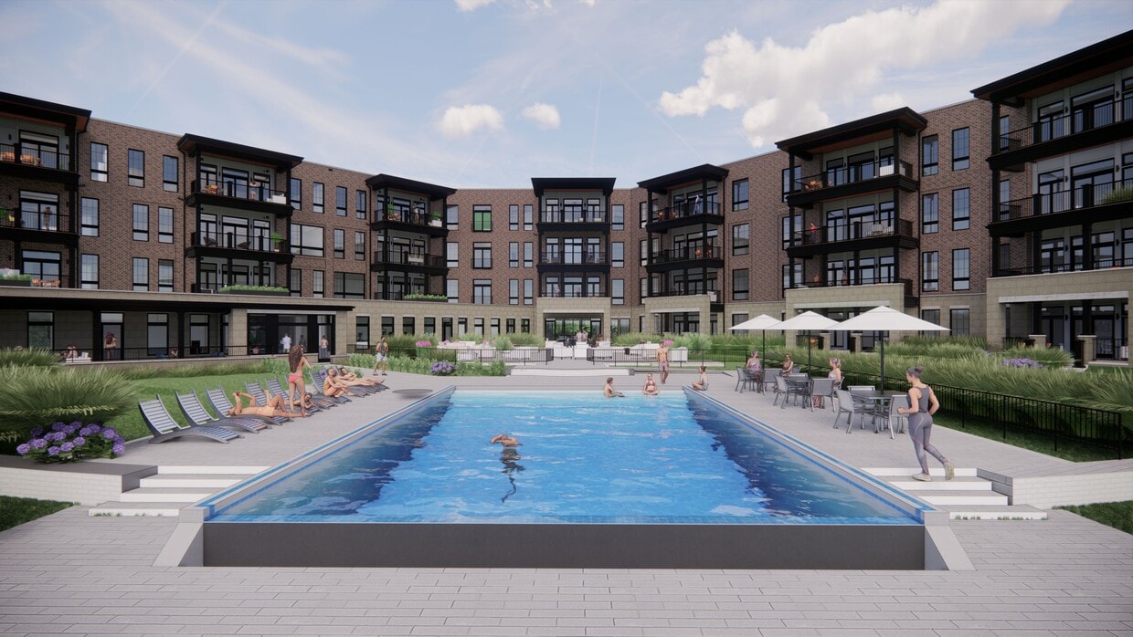 Resort Style Pool - The Brooks