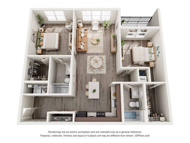 Interior Photo - Candler Reserve