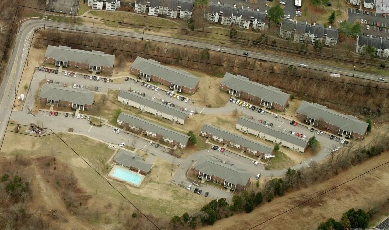 Aerial Photo - Hickory Manor Apartments