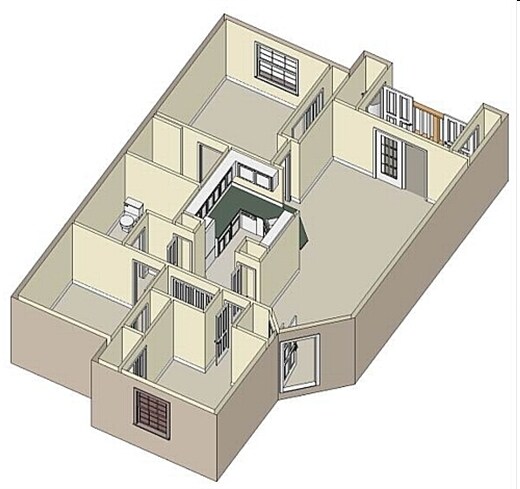 3 habitaciones/2 baños - Blue River