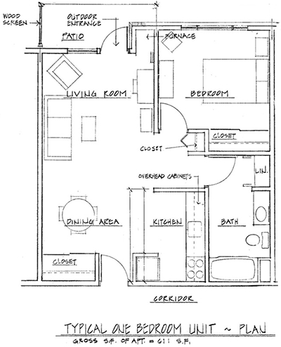 1BR/1BA - Luther Pines