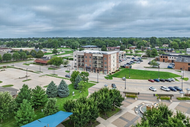 Aerial Photo - Center Place Lofts