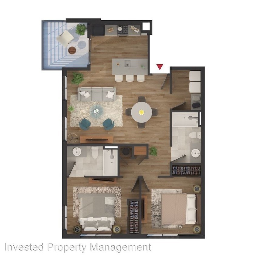 Primary Photo - 2 br, 2 bath Apartment - 2790 N Josephine St
