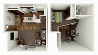 1 bedroom Loft