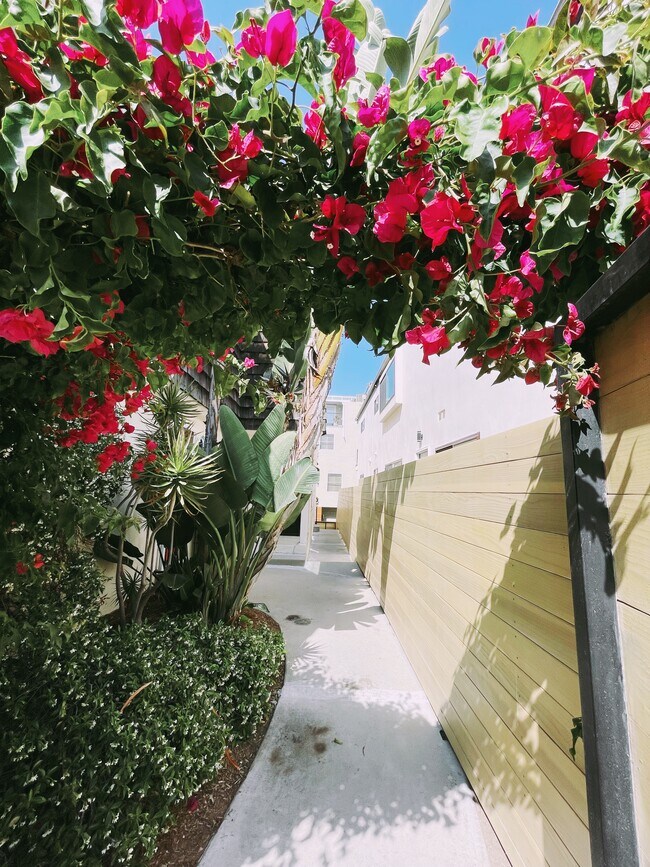 Gated entrance - 3812 Pacific Ave