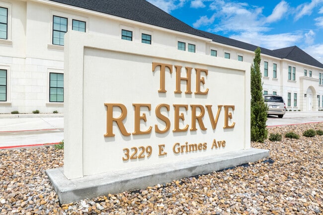 The Reserve Signage - The Reserve Townhomes