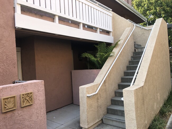 Staircase to unit - 631 E El Camino Real