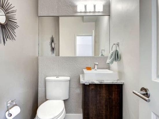 Main floor bathroom - 3215 W 17th Ave