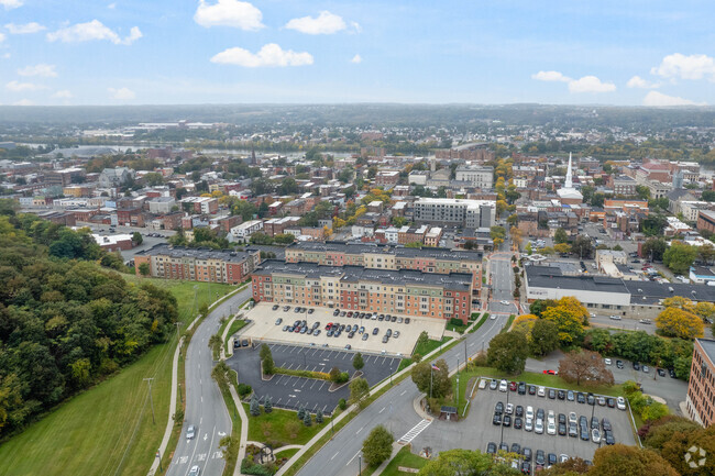 Aerial Photo - College Suites of City Station West