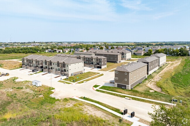 Aerial - Rose Cottage Villas