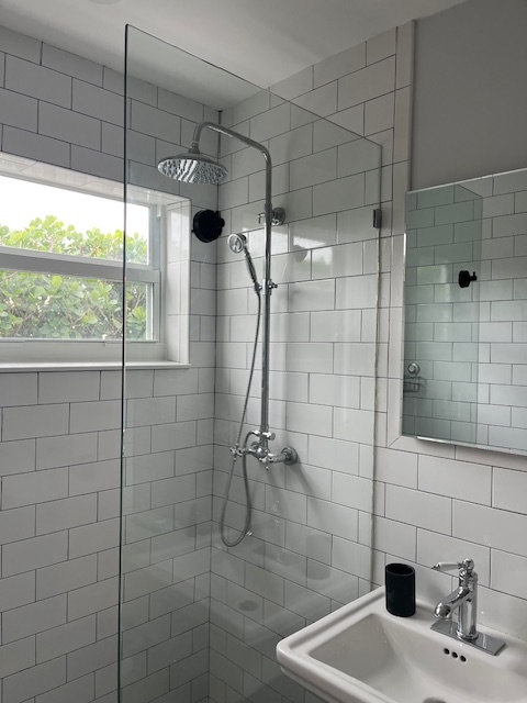 Newly installed shower - 60 NW 36th St