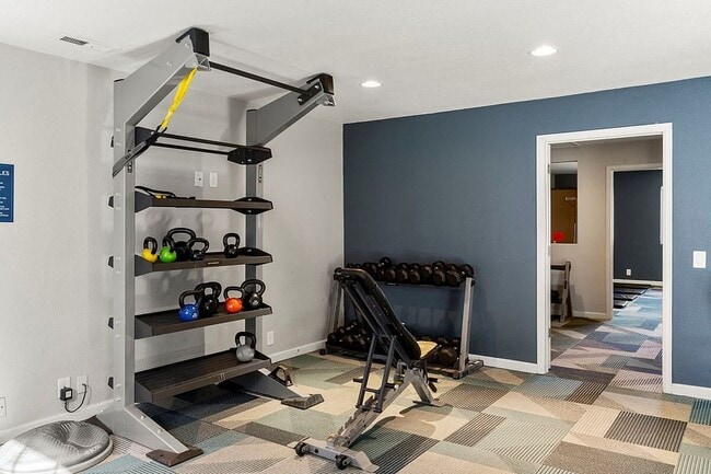 Gimnasio abierto las 24 horas en Antero Apartments en Colorado Springs - Antero