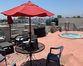 Open BBQ Area - 1342 N Sierra Bonita Ave