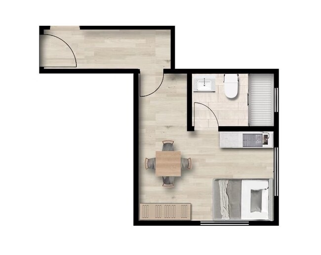 Photo - 1453 W 37th Pl Apartment