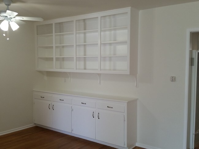 sideboard/hutch with ample storage & display shelf - 8663 Chalmers Dr