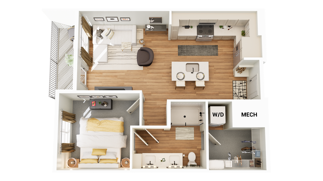 Foto del interior - District South