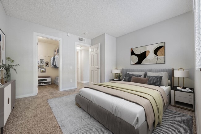 Large Bedrooms with Walk In Closets - Monte Azul Apartments