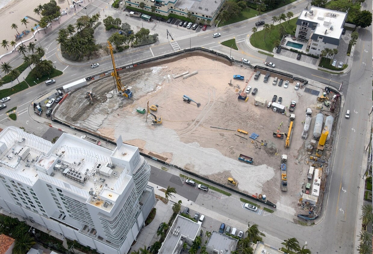 Construction Aerial - Selene Fort Lauderdale East Tower
