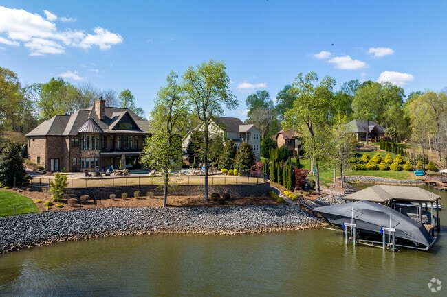 Locals can also find large millennium mansions in Lake Wylie.